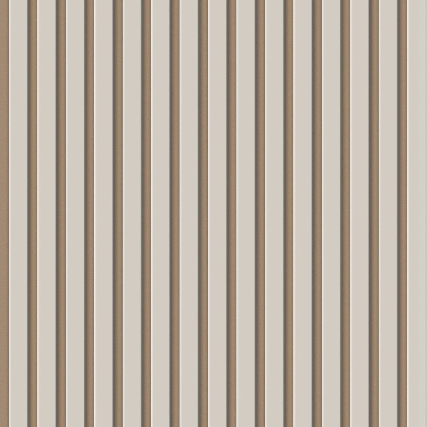 Akoestische panelen 260 x 60 x 1.4 cm - Beige on Beige