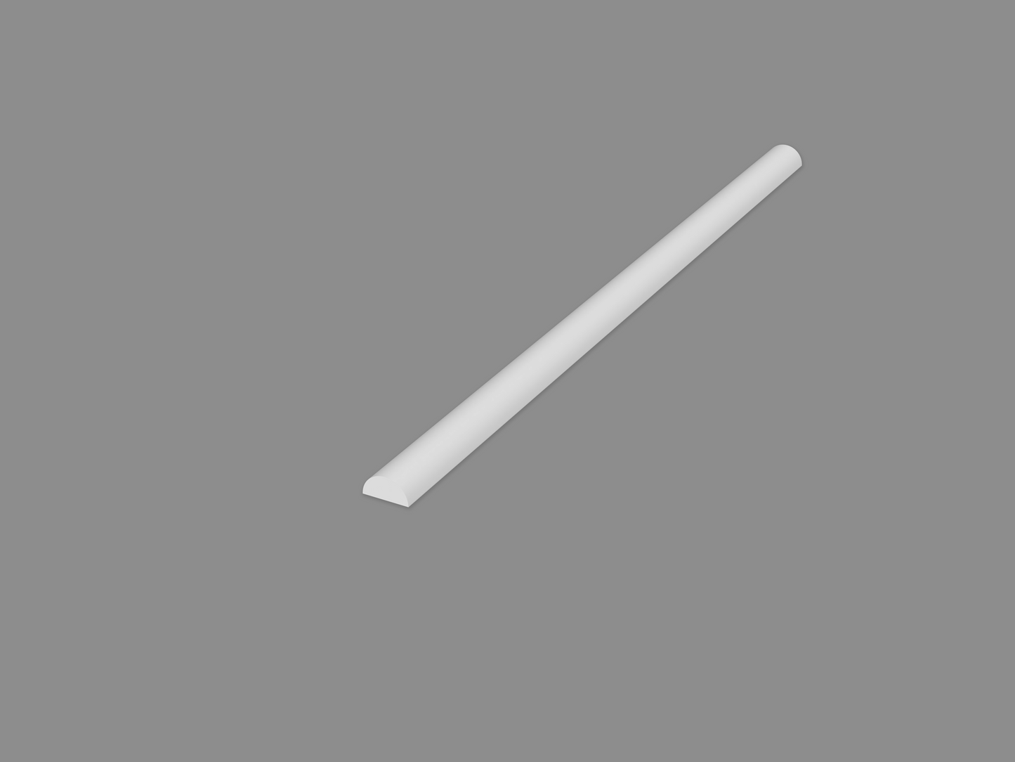 Luce Sierlijst Muur Plafondlijst - 270 x 3 cm - Wit