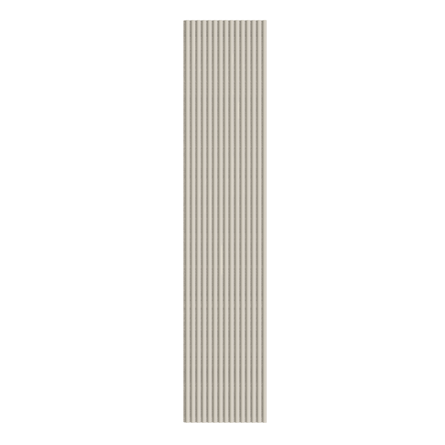 Akoestische Suede Space Panelen 280 x 60 x 2.4 cm - Beige