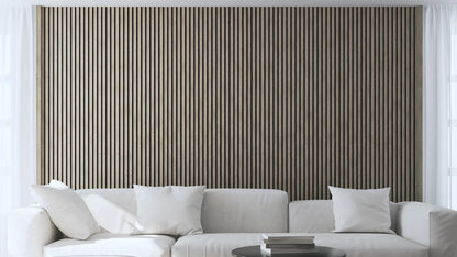 Akupanel - LED afwerkeindlat voor plafond en zijkant- Eiken Light Naturel 270 cm