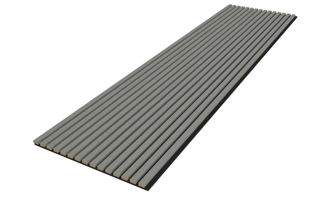 Akoestische panelen  270 x 60 x 2.2 cm - Eiken Grijs