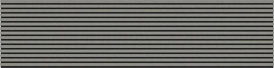 Akupanel Eiken Grijs 270 x 60 cm Lattenwand Akoestische wandpanelen