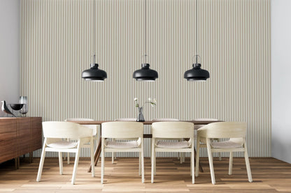 Rosenwood Akupanel Beige on Beige 270 x 60 cm Lattenwand Akoestische Wandpanelen
