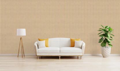 Rosenwood Akupanel Beton on Beige 270 x 60 cm Lattenwand Akoestische Wandpanelen