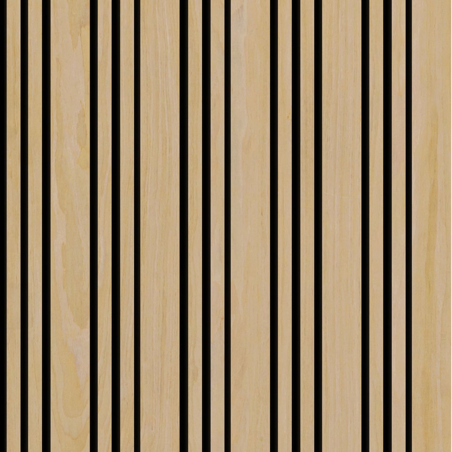 Akoestische panelen  270 x 60 x 2.2 cm - Tripple Naturel