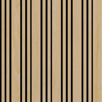 Akoestische panelen  270 x 60 x 2.2 cm - Tripple Naturel