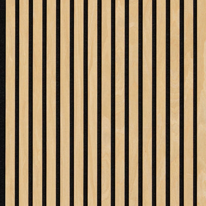 Akoestische panelen 300 x 60 x 2.2 cm - Eiken Naturel