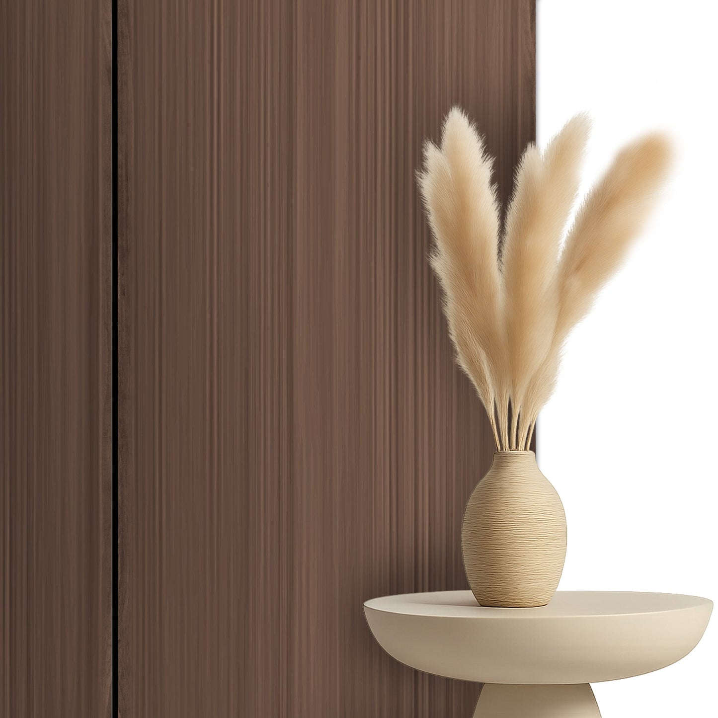 Decopanel Eiken Dark Walnoot 270 x 60 cm Akoestische wandpanelen