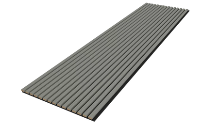 Akoestische panelen 260 x 60 x 1.4 cm - Eiken Grijs