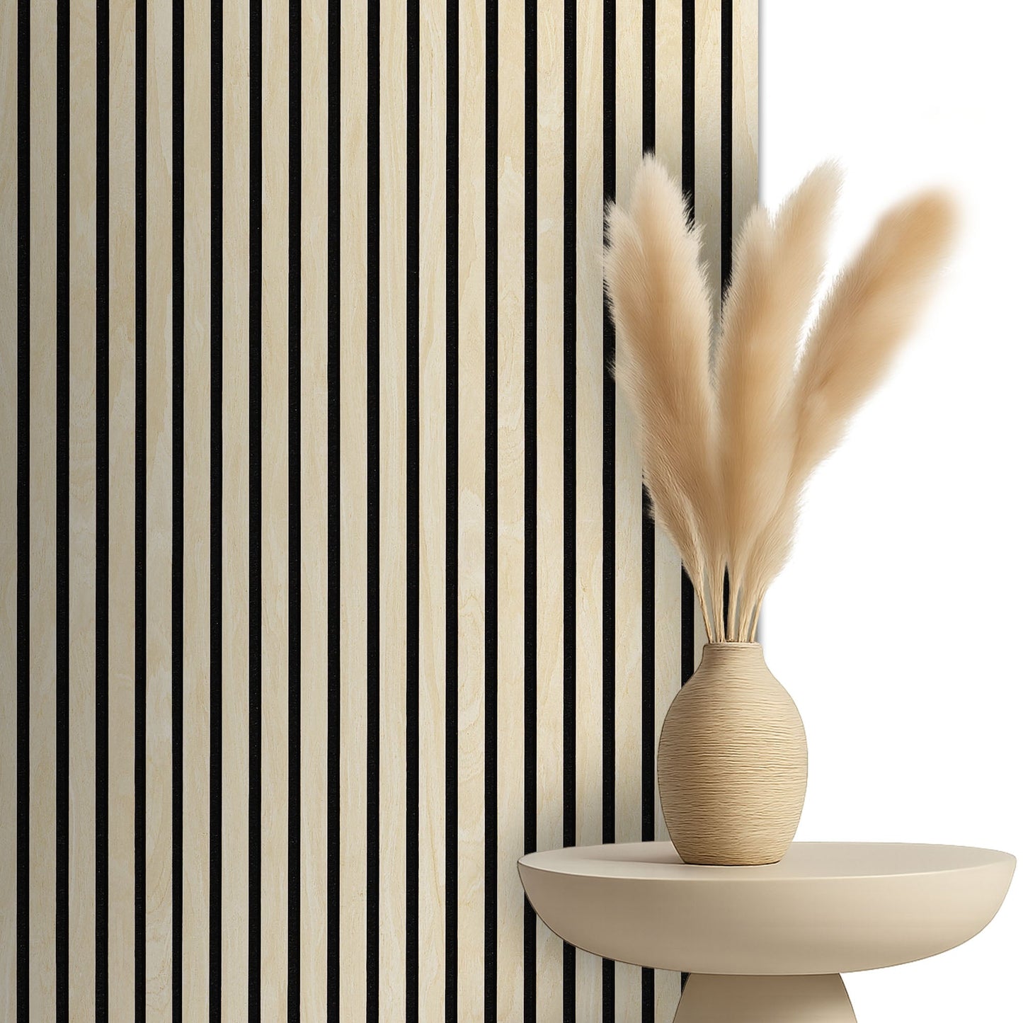 Akoestische panelen  270 x 60 x 2.2 cm - Eiken Light Naturel