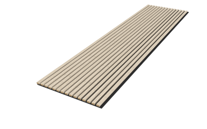 Akoestische panelen 260 x 60 x 1.4 cm - Eiken Light Naturel