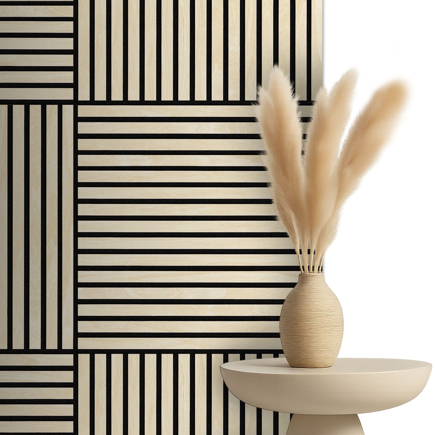Akoestische panelen 60x60 cm - Eiken Ligt Naturel