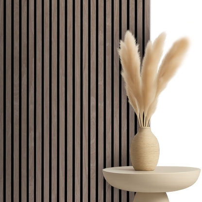Akoestische panelen 300 x 60 x 2.2 cm - Eiken Walnoot
