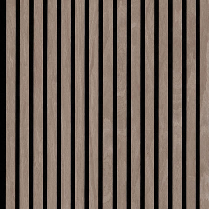 Akoestische panelen 260 x 60 x 1.4 cm - Eiken Walnoot