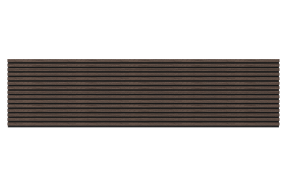 Akupanel Eiken Dark Walnoot 270 x 60 cm Lattenwand Akoestische wandpanelen