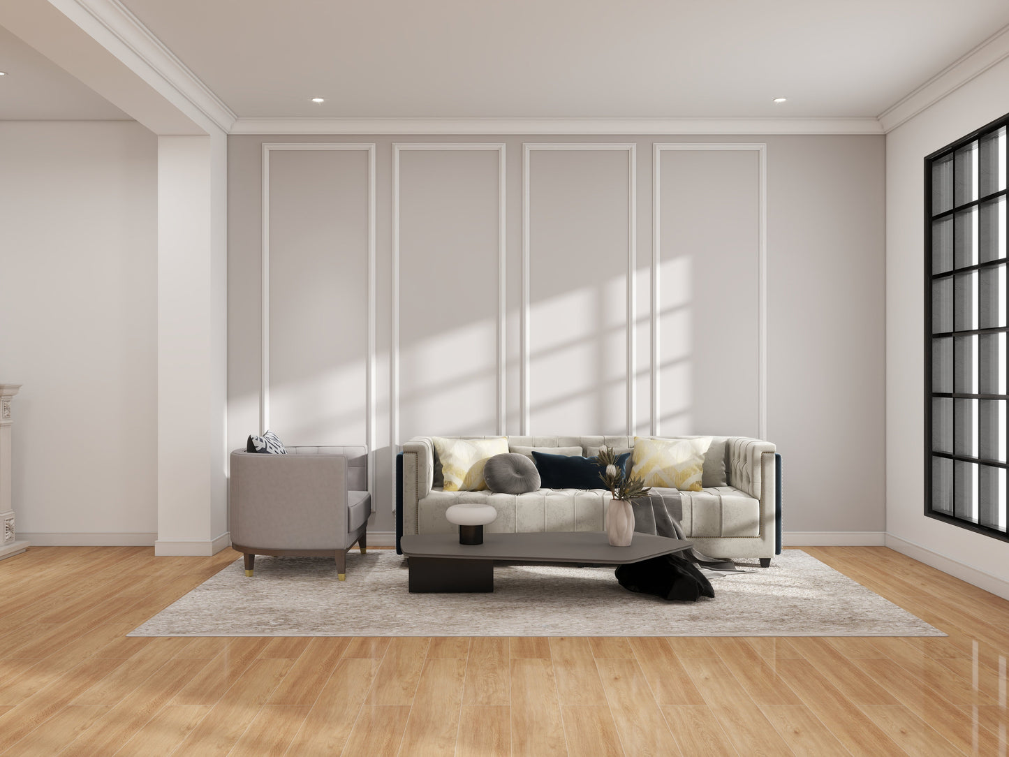 Sereno Sierlijst Muur Plafondlijst - 270 x 5 cm - Wit