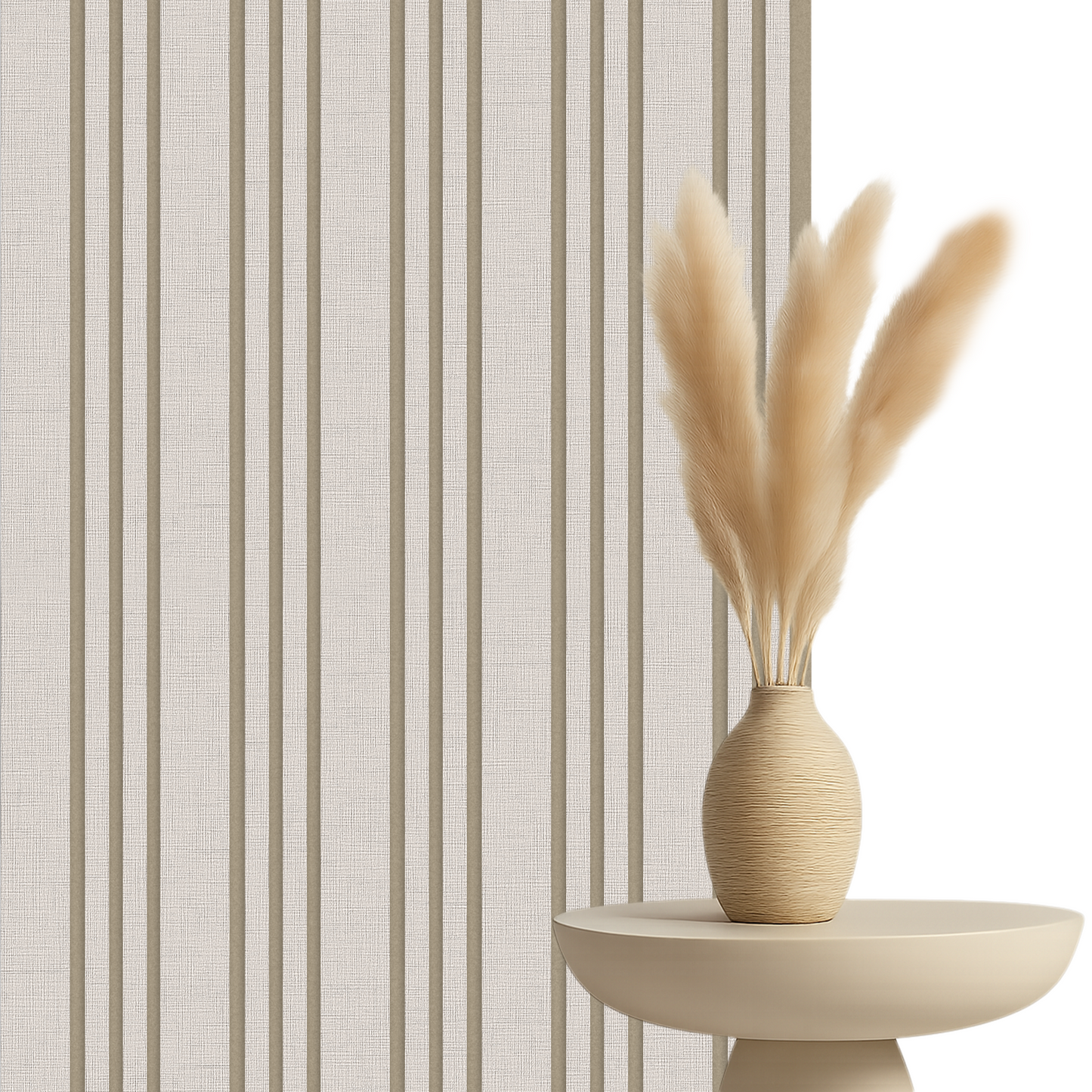 Akoestische panelen  270 x 60 x 2.2 cm - Linnen on Beige