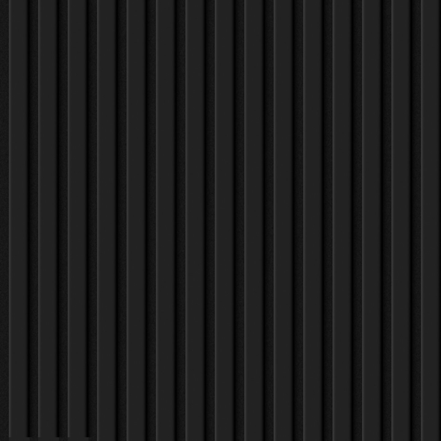 Akoestische panelen  270 x 60 x 2.2 cm - Nox Zwart