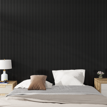 Akoestische panelen  270 x 60 x 2.2 cm - Nox Zwart