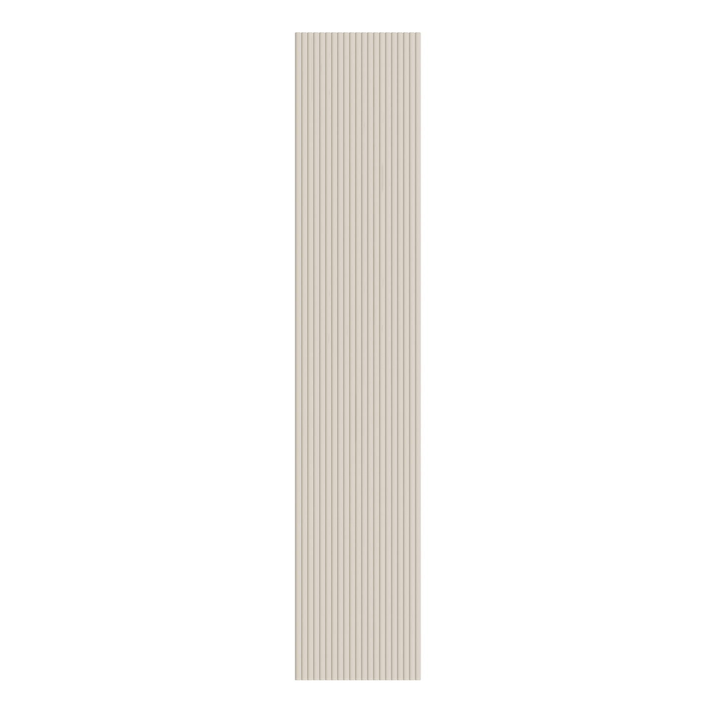 Akoestische Suede Solid Panelen 280 x 60 x 2.4 cm - Beige