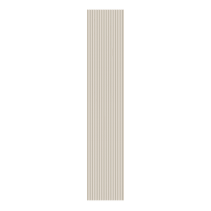 Akoestische Suede Solid Panelen 280 x 60 x 2.4 cm - Beige