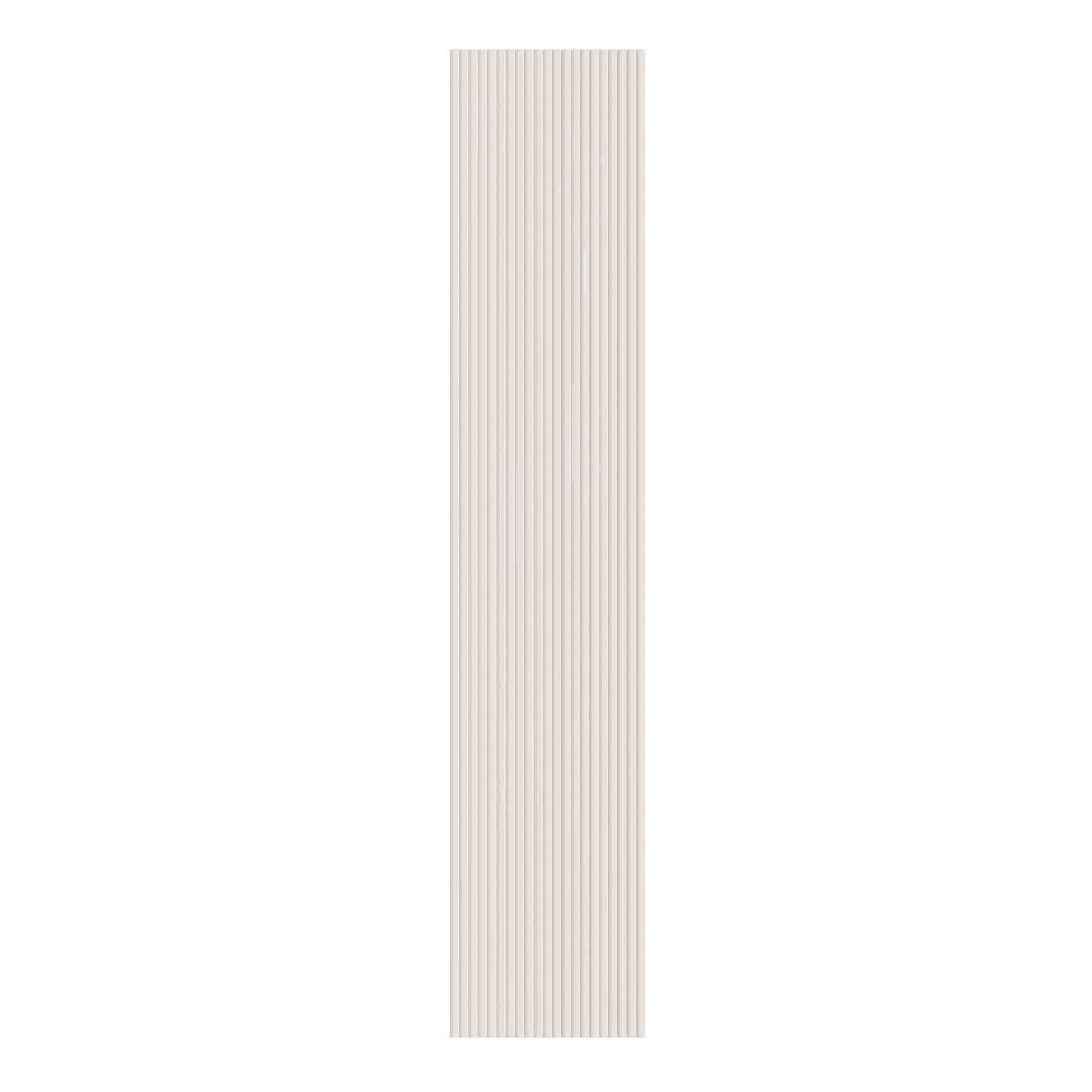 Akoestische Suede Solid Panelen 280 x 60 x 2.4 cm - Snow Beige