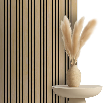 Akoestische panelen  270 x 60 x 2.2 cm - Tripple Naturel