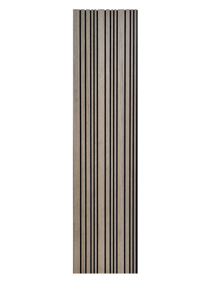 Rosenwood Akupanel Akoestische Wandpanelen Lattenwand Tripple Akupanelen 270 x 60 cm Mokka eiken