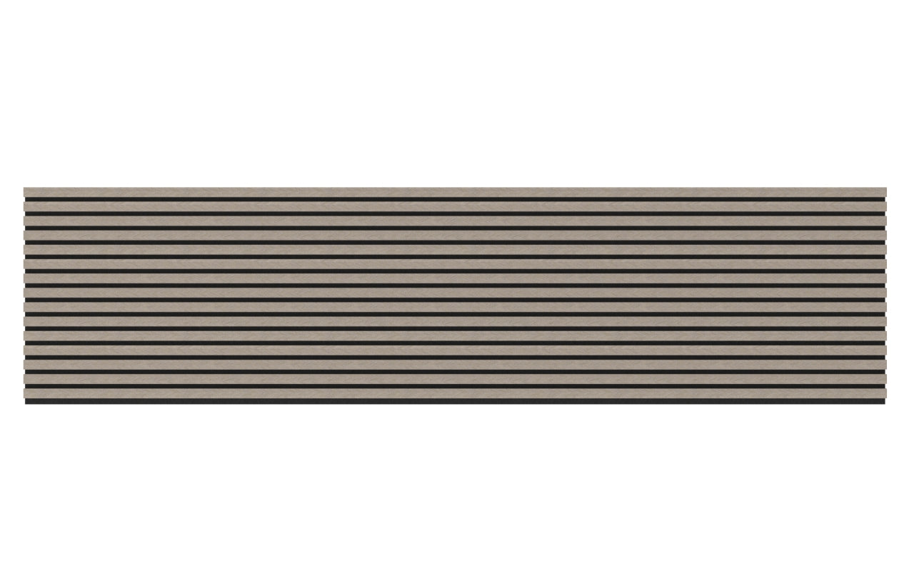 Rosenwood Akupanel Monza Visgraat Herringbone 270 x 60 cm Lattenwand Akoestische wandpanelen