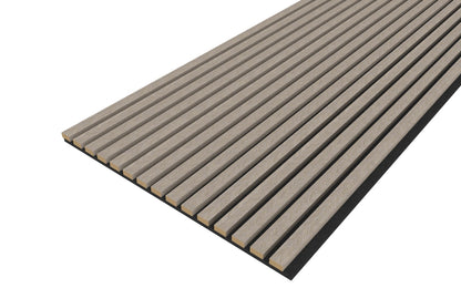 Rosenwood Akupanel Monza Visgraat Herringbone 270 x 60 cm Lattenwand Akoestische wandpanelen