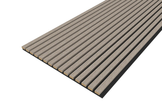 Rosenwood Akupanel Monza Visgraat Herringbone 270 x 60 cm Lattenwand Akoestische wandpanelen