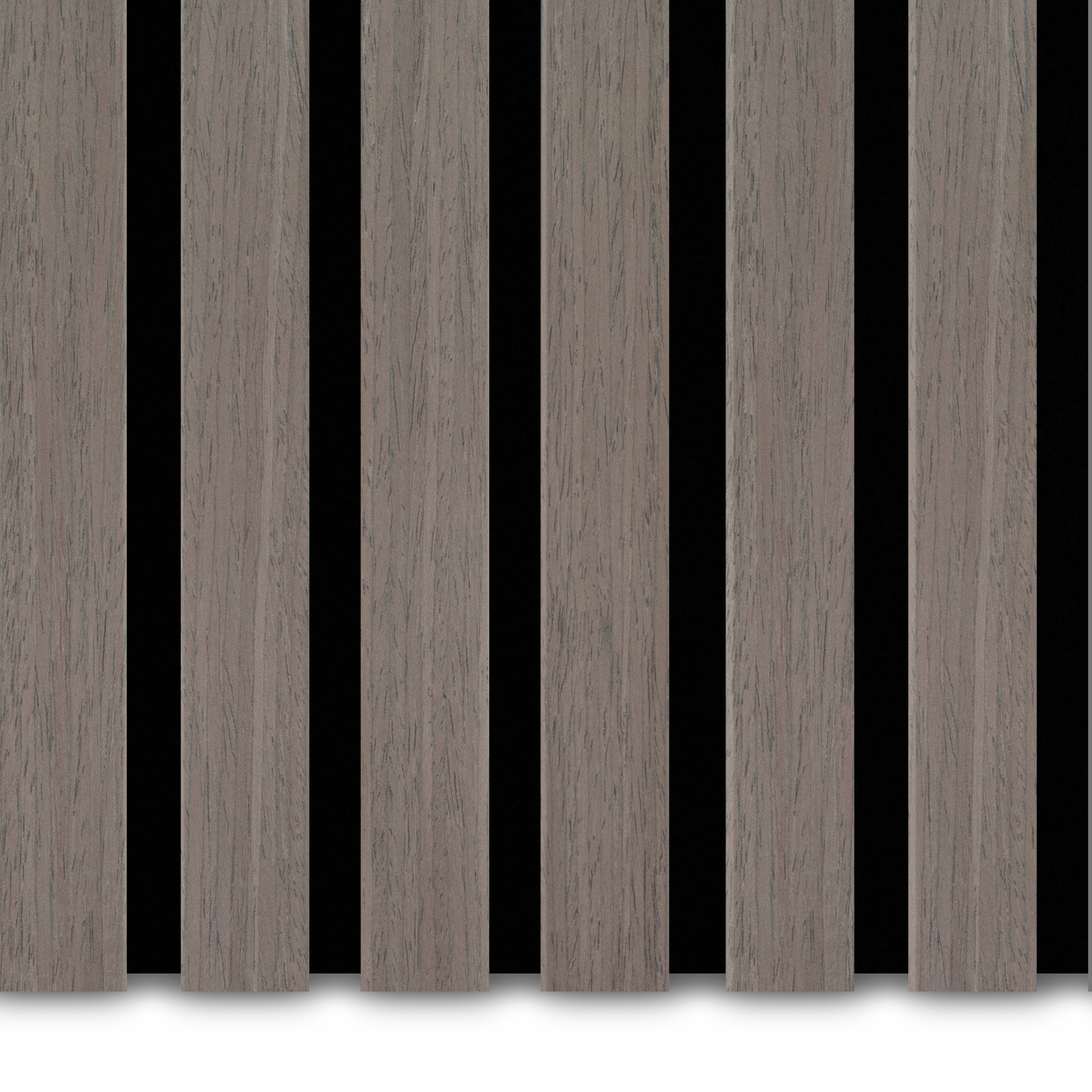 Akupanel Eiken Walnoot 60 x 60 cm Lattenwand Akoestische wandpanelen