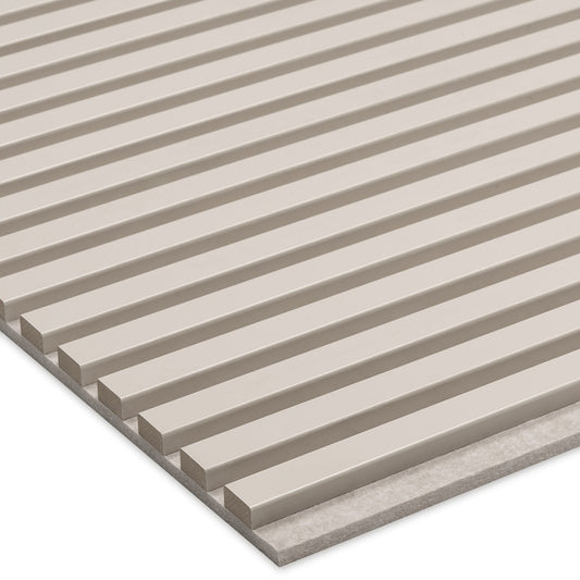 Rosenwood Akupanel Beige on Beige 270 x 60 cm Lattenwand Akoestische Wandpanelen